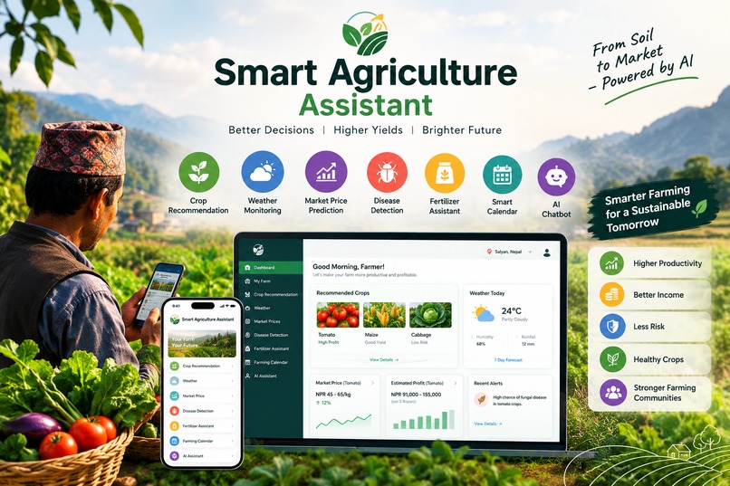 Smart Agriculture Assistant  – screenshot 1