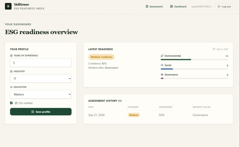 SkillGreen – screenshot 2