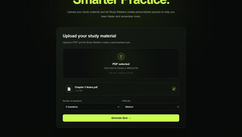 Study Masters – screenshot 3