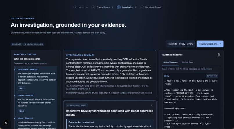 Prompt Autopsy – screenshot 3