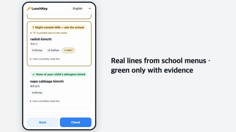 LunchKey – screenshot 3
