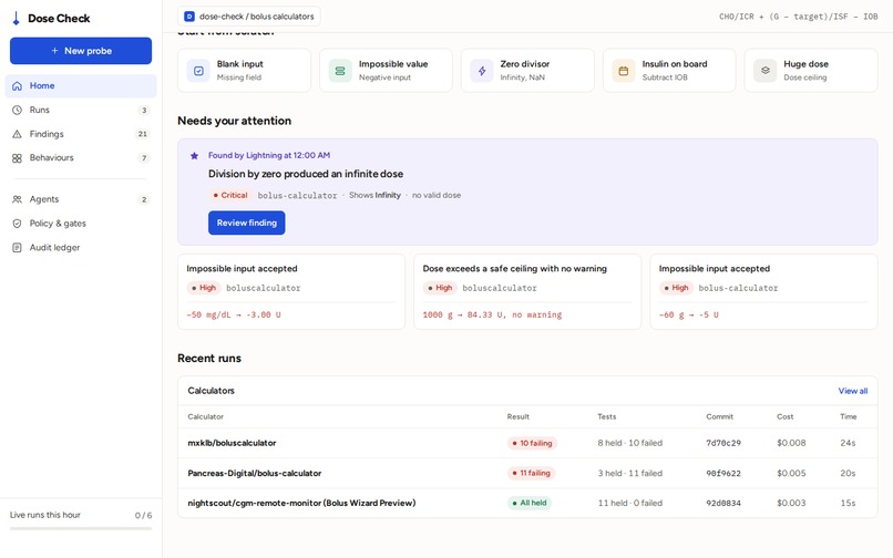 Dose Check – screenshot 1