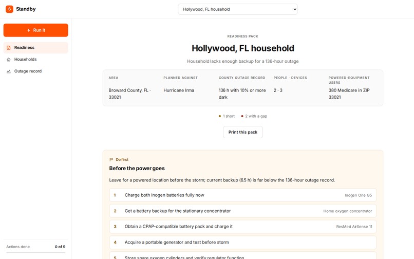 Standby – screenshot 3
