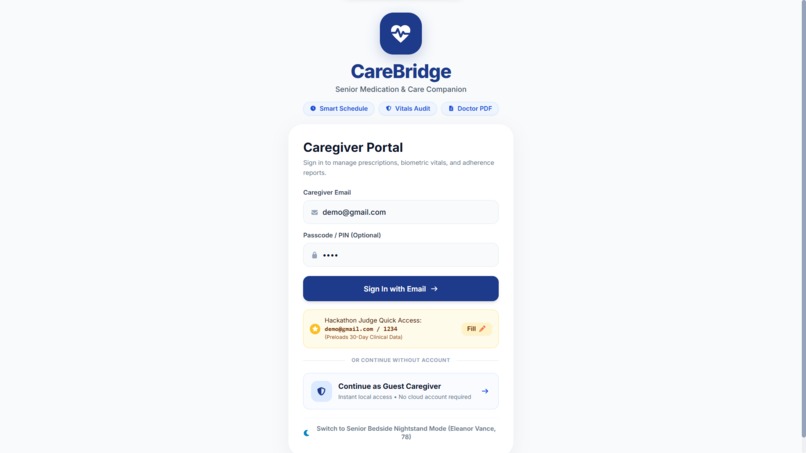 CareBridge Ambient OS – screenshot 1