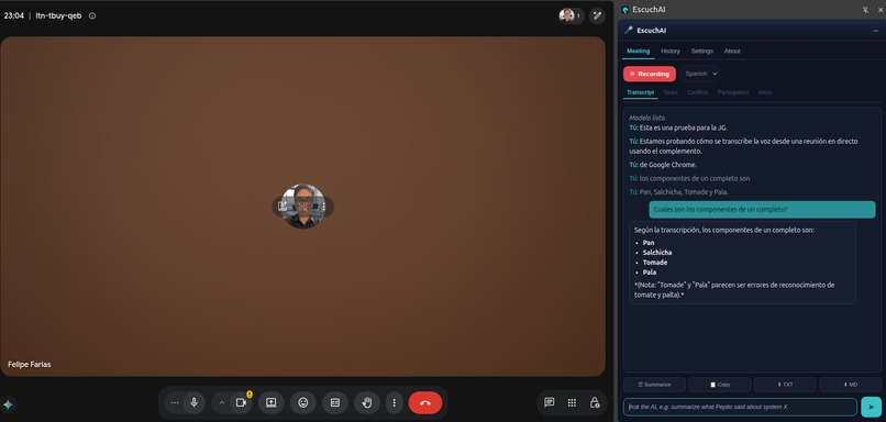 EscuchAI – screenshot 1