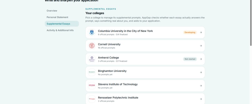 AppGap – screenshot 4