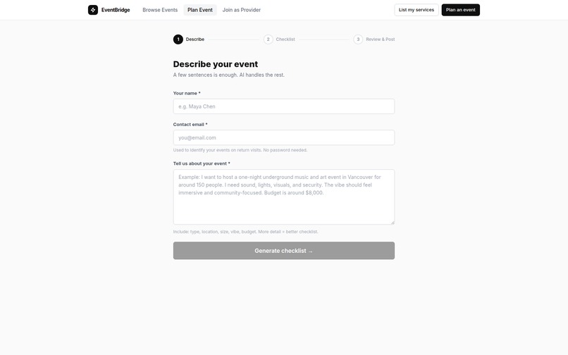 EventOps AI – screenshot 2