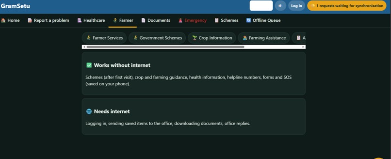GramSetu – Offline-First Rural Digital Services – screenshot 7