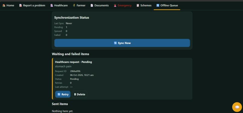 GramSetu – Offline-First Rural Digital Services – screenshot 10