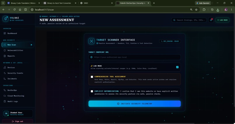 CyberResilience:Autonomous AI Web Security Assessment System – screenshot 3