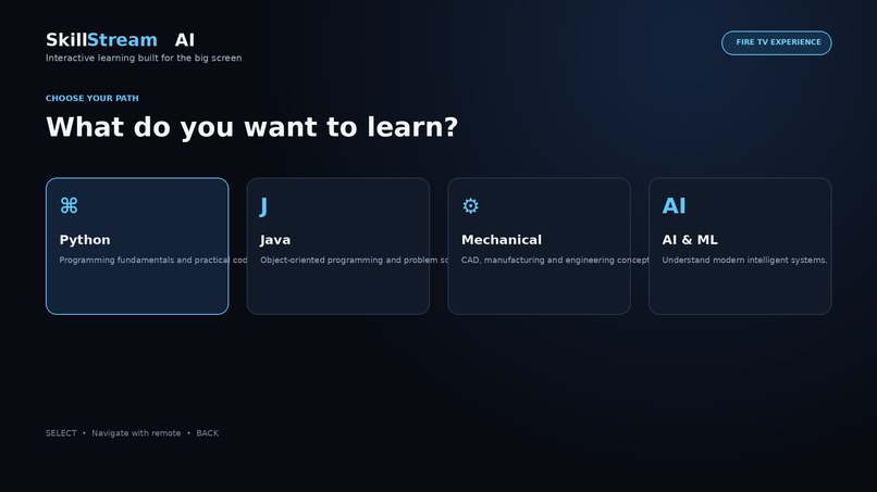 SkillStream AI – screenshot 2
