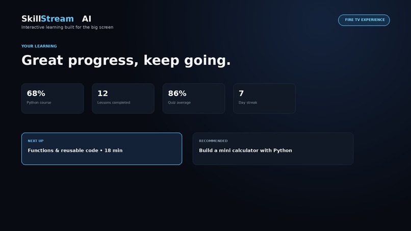 SkillStream AI – screenshot 5
