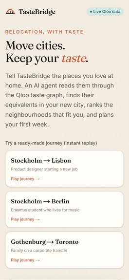 TasteBridge – screenshot 5