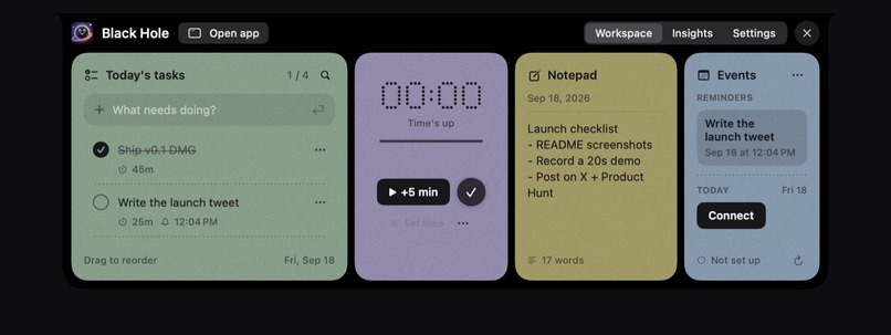 Black Hole – screenshot 1