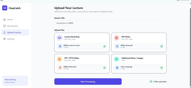 ClassCatch – screenshot 4