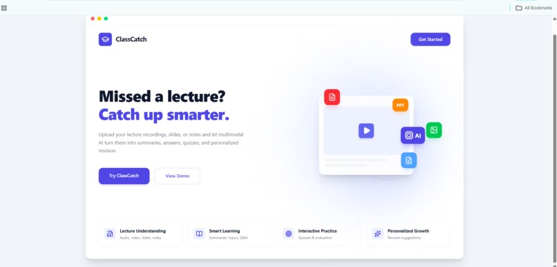 ClassCatch – screenshot 1