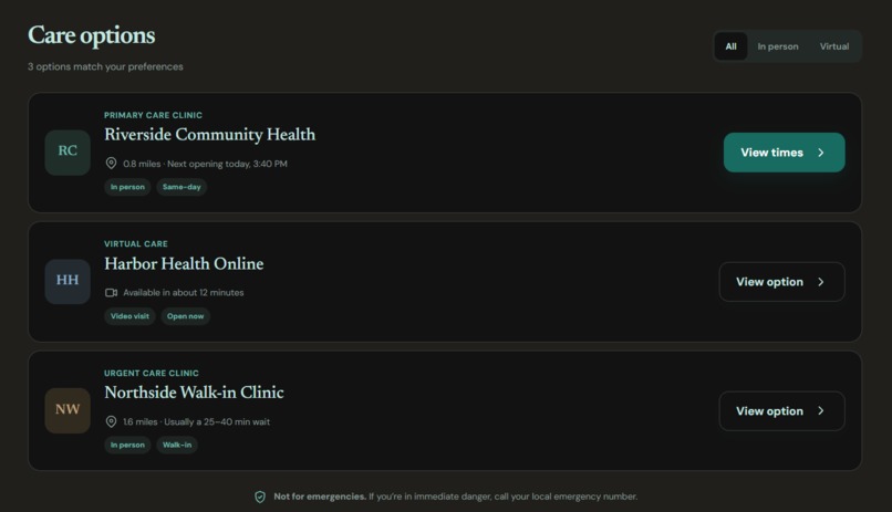 CAREPATH – screenshot 3