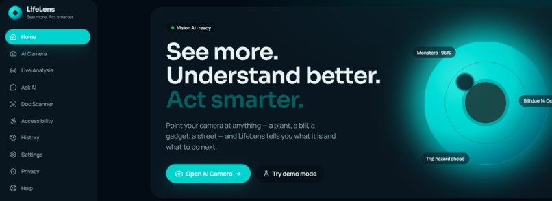 LifeLens – screenshot 2