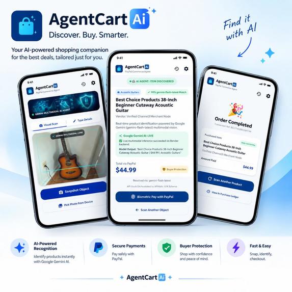 AgentCart AI - Autonomous Multi-Modal Commerce – screenshot 1