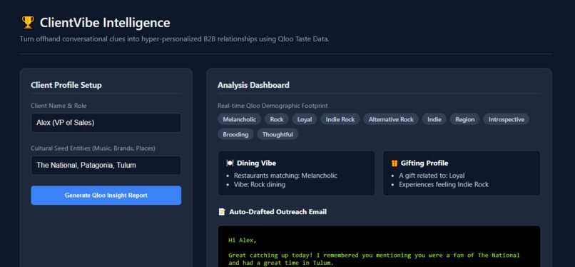 ClientVibe – screenshot 1