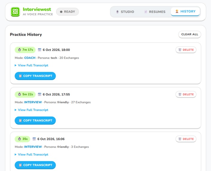 Interviewest – screenshot 4