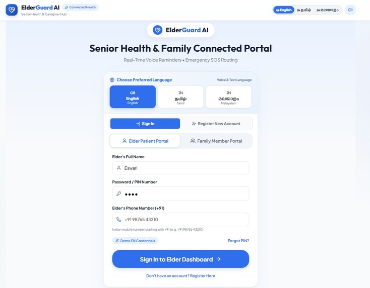 ELDERGUARD AI – screenshot 2
