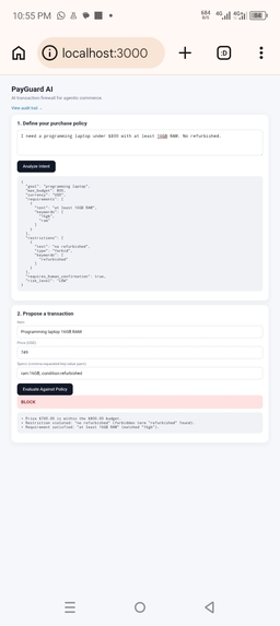 PayGuard AI – screenshot 2