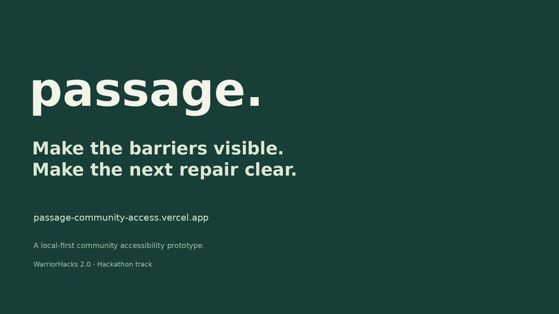 Passage – screenshot 1