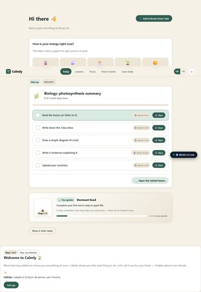 Calmly – screenshot 1