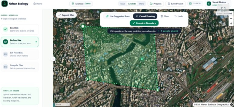 Urban Ecology Compiler – screenshot 1