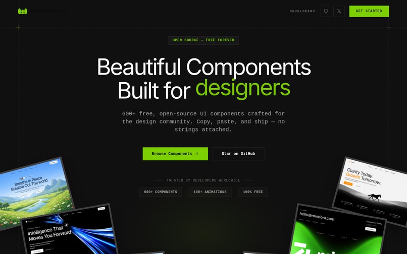 Watermelon UI – screenshot 1