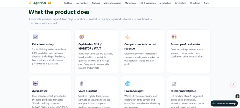 AgriPrice-AI – screenshot 3