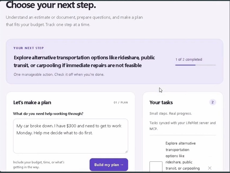 LifePilot – screenshot 2
