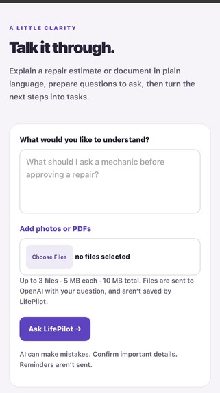 LifePilot – screenshot 4