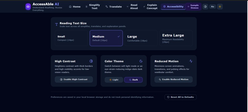 AccessAble AI — Understand Anything, Access Everything – screenshot 1