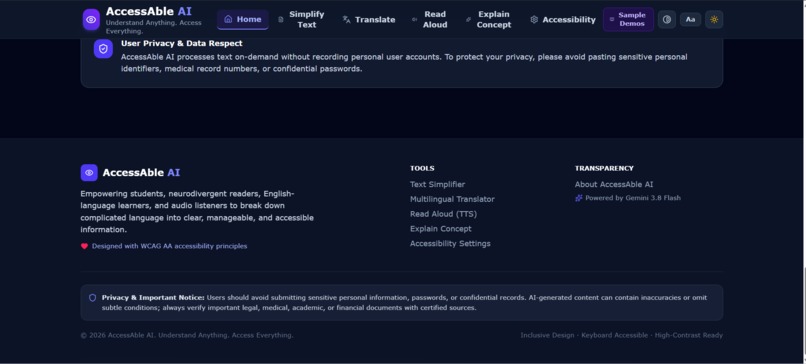 AccessAble AI — Understand Anything, Access Everything – screenshot 2
