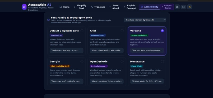 AccessAble AI — Understand Anything, Access Everything – screenshot 3