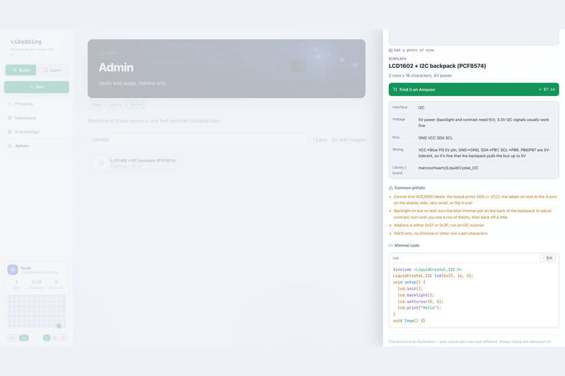 Vibedding – screenshot 6
