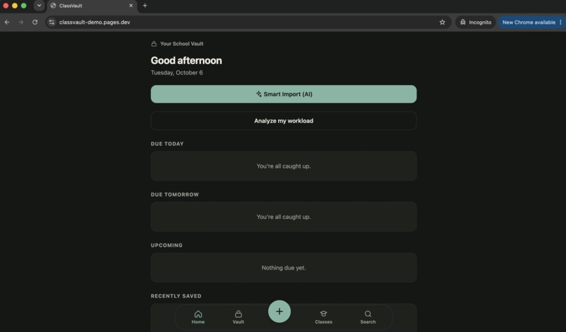 ClassVault Organizer – screenshot 4