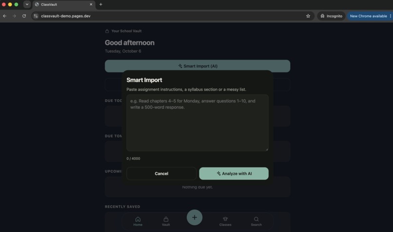 ClassVault Organizer – screenshot 8
