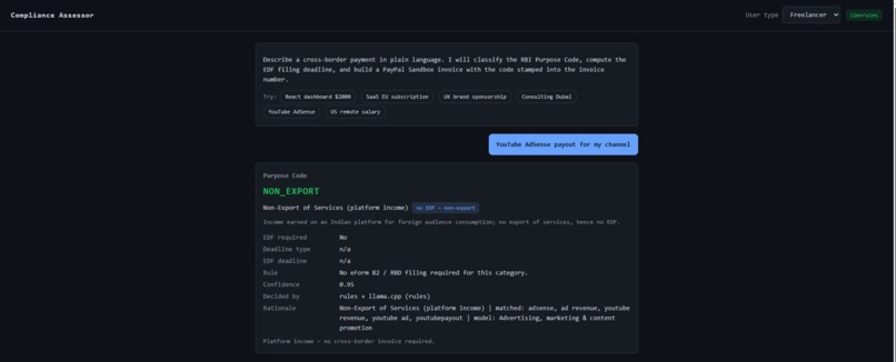 Compliance Assessor  – screenshot 3