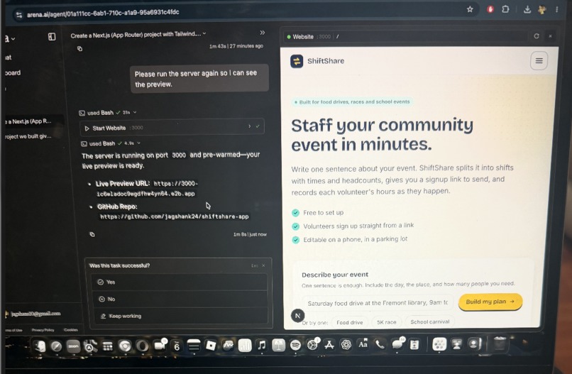 ShiftShare – screenshot 1