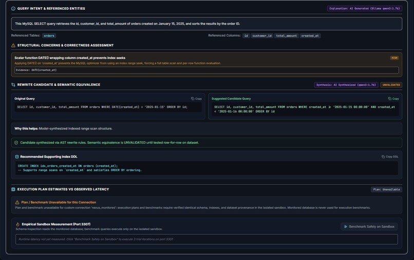 NexusDBA – screenshot 4