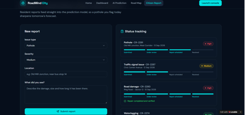 RoadMind AI – screenshot 5