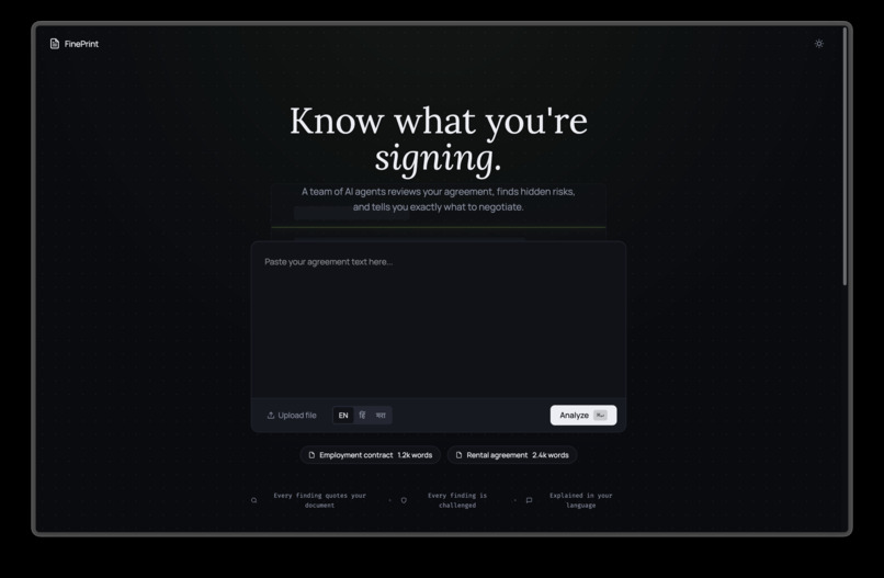 FinePrint – screenshot 1