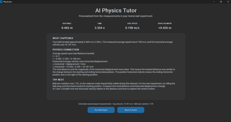 PhysiLearn – screenshot 3
