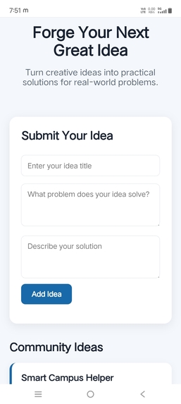 IdeaForge – screenshot 2