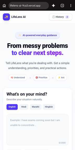 LifeLens AI – screenshot 5