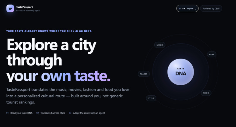 TastePassport AI – screenshot 1
