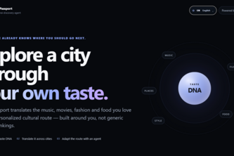 TastePassport AI